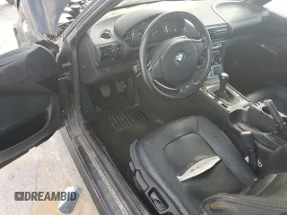 2002 BMW Z3 2.5i with VIN 4USCN33432LK52173, listed as a Copart auction lot 70557454 with 0 mi miles and Salvage Title. Bid and sale history available at carsss.com. Image 8.