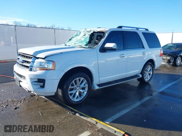 2016 Ford Expedition Limited with VIN 1FMJU2ATXGEF33057, listed as a IAAI auction lot 41103537 with 157,514 mi miles and . Bid and sale history available at DreamBid. Image 18.