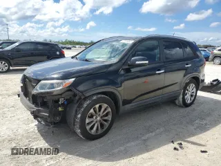 2014 Kia Sorento EX with VIN 5XYKU4A70EG534312, listed as a Copart auction lot 47099055 with 190,960 mi miles and Salvage Title. Bid and sale history available at carsss.com. Image 1.
