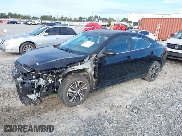 2022 Nissan Sentra SV with VIN 3N1AB8CV8NY299323, listed as a IAAI auction lot 40790960 with 33,560 mi miles and . Bid and sale history available at DreamBid. Image 17.