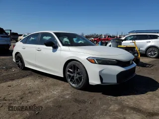 2025 Honda Civic Sport with VIN 2HGFE2F58SH565378, listed as a Copart auction lot 48484155 with 436 mi miles and Salvage Title. Bid and sale history available at carsss.com. Image 4.