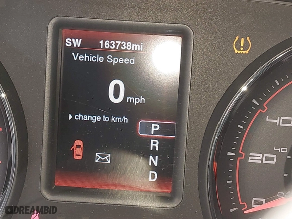 2013 Dodge Charger RT Max with VIN 2C3CDXCT1DH711065, listed as a IAAI auction lot 41512711 with 163,738 mi miles. Bid and sale history available at carsss.com. Image 7.