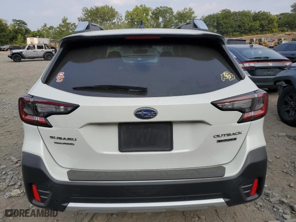 2021 Subaru Outback Touring with VIN 4S4BTAPC1M3136188, listed as a Copart auction lot 66698174 with 65,704 mi miles and Salvage Title. Bid and sale history available at carsss.com. Image 6.