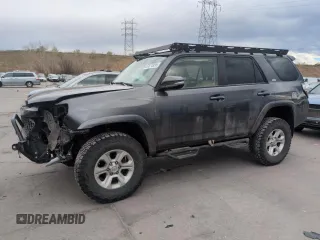 2016 Toyota 4Runner Limited with VIN JTEBU5JR7G5297025, listed as a Copart auction lot 53574955 with 122,012 mi miles and Salvage title. Bid and sale history available at DreamBid. Image 1.