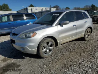 2007 Acura RDX with VIN 5J8TB18207A002596, listed as a Copart auction lot 50256395 with 143,161 mi miles and Salvage Title. Bid and sale history available at carsss.com. Image 1.