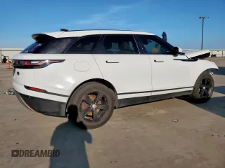 2020 Land Rover Range Rover Velar S with VIN SALYB2FV7LA256980, listed as a Copart auction lot 59130795 with Not provided miles and Salvage title. Bid and sale history available at DreamBid. Image 3.