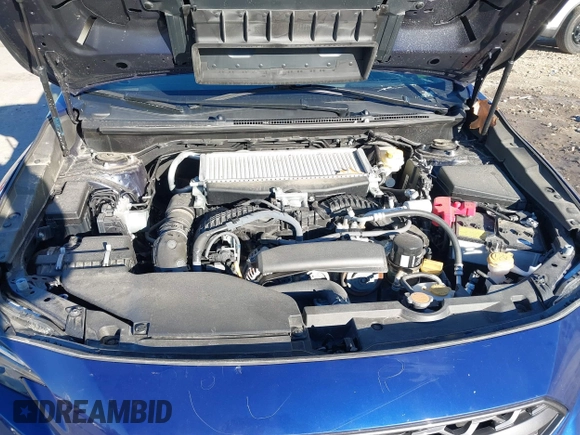 2023 Subaru WRX with VIN JF1VBAA62P9818074, listed as a IAAI auction lot 40939849 with 15,217 mi miles and . Bid and sale history available at DreamBid. Image 10.