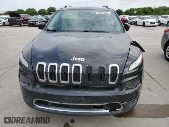 2016 Jeep Cherokee Limited with VIN 1C4PJLDS0GW217158, listed as a Copart auction lot 53044934 with 123,077 mi miles and Salvage Title. Bid and sale history available at carsss.com. Image 5.