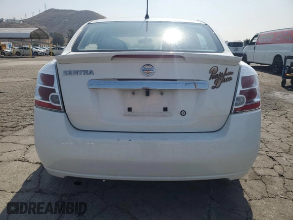 2011 Nissan Sentra 2.0 with VIN 3N1AB6AP5BL694884, listed as a Copart auction lot 60002695 with 158,765 mi miles and Salvage title. Bid and sale history available at DreamBid. Image 6.