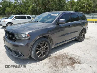 2017 Dodge Durango R/T with VIN 1C4SDHCT3HC606243, listed as a Copart auction lot 56936285 with 175,137 mi miles and Salvage title. Bid and sale history available at DreamBid. Image 1.