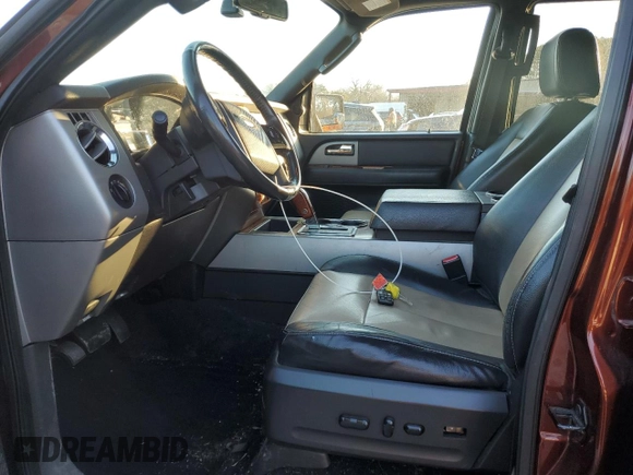 2007 Ford Expedition Max Eddie Bauer with VIN 1FMFK18517LA84327, listed as a Copart auction lot 88461355 with 171,706 mi miles and Salvage Title. Bid and sale history available at DreamBid. Image 7.