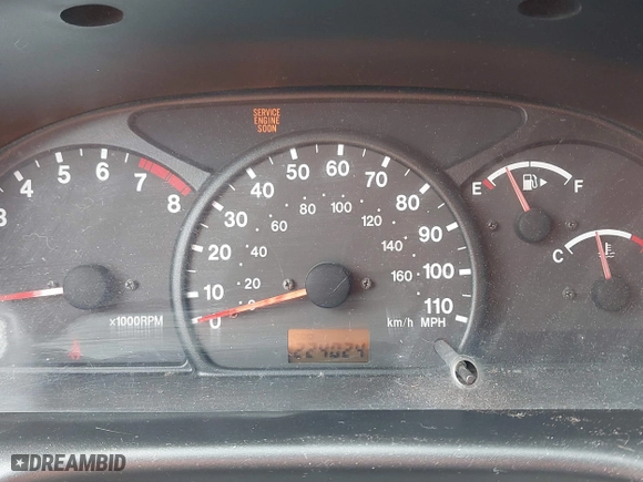2002 Suzuki Grand Vitara with VIN JS3TE62VX24154173, listed as a IAAI auction lot 41711181 with 224,024 mi miles. Bid and sale history available at carsss.com. Image 7.