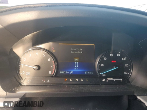 2023 Ford Explorer XLT with VIN 1FMSK8DH0PGB85195, listed as a Copart auction lot 52736605 with 21,867 mi miles and Salvage Title. Bid and sale history available at carsss.com. Image 9.