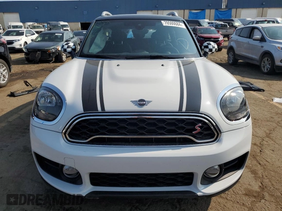 2019 MINI Countryman Cooper S with VIN WMZYT5C55K3J88496, listed as a Copart auction lot 70500684 with 26,077 mi miles and Clean Title. Bid and sale history available at carsss.com. Image 5.