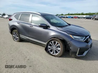 2020 Honda CR-V Touring with VIN 5J6RW2H91LL013924, listed as a Copart auction lot 50026715 with 41,148 mi miles and Salvage Title. Bid and sale history available at DreamBid. Image 4.
