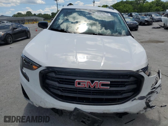 2021 GMC Terrain SLE with VIN 3GKALTEV6ML336654, listed as a Copart auction lot 55979675 with 75,232 mi miles and Clean title. Bid and sale history available at DreamBid. Image 5.