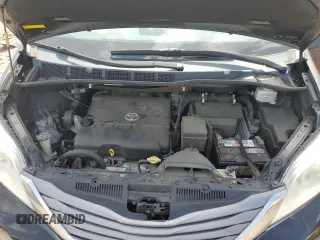 2011 Toyota Sienna XLE AAS with VIN 5TDYK3DC8BS019513, listed as a Copart auction lot 54671575 with 149,633 mi miles and Salvage Title. Bid and sale history available at DreamBid. Image 12.