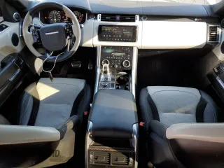 2019 Land Rover Range Rover Sport SVR with VIN SALWZ2SE9KA872333, listed as a Copart auction lot 42719595 with 28,087 mi miles and Clean Title. Bid and sale history available at DreamBid. Image 8.