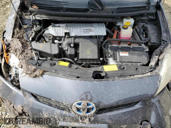 2013 Toyota Prius One z VIN JTDKN3DU4D1616518, wystawiony jako Copart lot #53350405 z przebiegiem 149 546 mil mil oraz Szkoda całkowita • Salvage title. Historia ofert i sprzedaży dostępna na DreamBid. Obrazek 11.