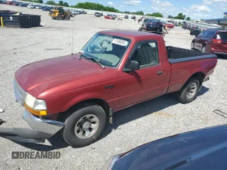 2000 Ford Ranger XL with VIN 1FTYR10CXYPC13596, listed as a Copart auction lot 57466545 with 217,124 mi miles and Salvage title. Bid and sale history available at DreamBid. Image 1.