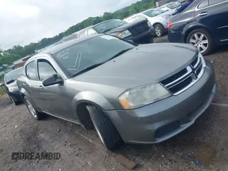 2012 Dodge Avenger SE with VIN 1C3CDZAG1CN280766, listed as a IAAI auction lot 42132012 with 210,467 mi miles and . Bid and sale history available at DreamBid. Image 1.