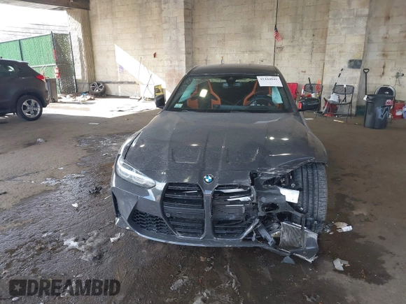 2024 BMW M3 Competition xDrive z VIN WBS43AY00RFS70481, wystawiony jako IAAI lot #41444045 z przebiegiem Nie podano mil oraz . Historia ofert i sprzedaży dostępna na DreamBid. Obrazek 12.