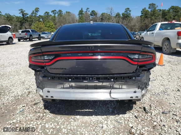 2023 Dodge Charger SXT with VIN 2C3CDXBGXPH508569, listed as a Copart auction lot 46956015 with 28,459 mi miles and Salvage Title. Bid and sale history available at carsss.com. Image 6.