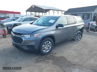 2020 Chevrolet Traverse LS with VIN 1GNERFKW0LJ213536, listed as a IAAI auction lot 41708938 with 108,597 mi miles. Bid and sale history available at carsss.com. Image 18.
