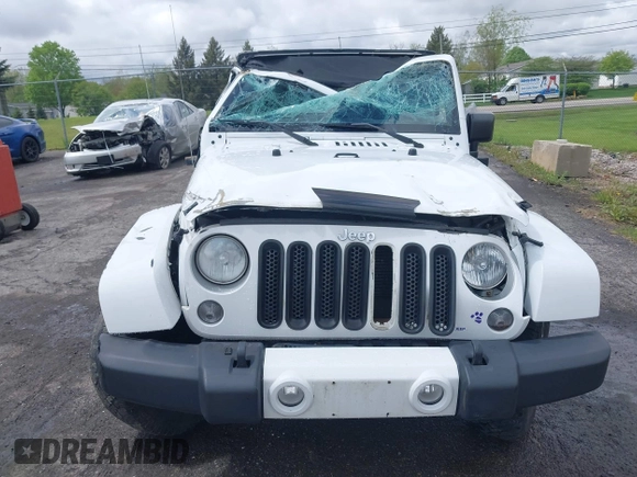 2016 Jeep Wrangler Unlimited Sahara with VIN 1C4BJWEG8GL129577, listed as a IAAI auction lot 42184373 with 185,761 mi miles and . Bid and sale history available at DreamBid. Image 11.