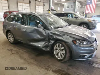 2018 Volkswagen Golf SportWagen SEL with VIN 3VWL17AU2JM761743, listed as a Copart auction lot 51435705 with 29,135 mi miles and Salvage Title. Bid and sale history available at carsss.com. Image 4.