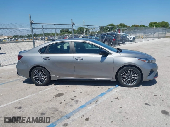 2023 Kia Forte GT-Line with VIN 3KPF54AD4PE615320, listed as a IAAI auction lot 41684401 with 17,306 mi miles. Bid and sale history available at carsss.com. Image 13.