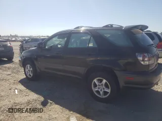 2001 Lexus RX 300 with VIN JTJHF10U810204442, listed as a Copart auction lot 73035264 with 128,076 mi miles and Salvage Title. Bid and sale history available at carsss.com. Image 2.
