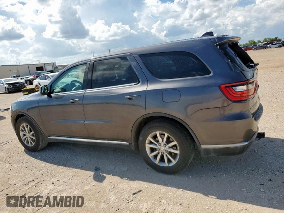 2018 Dodge Durango SXT with VIN 1C4RDHAG2JC439089, listed as a Copart auction lot 62329705 with 91,297 mi miles and Salvage title. Bid and sale history available at DreamBid. Image 2.