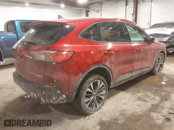2022 Ford Escape SE z VIN 1FMCU9G66NUB13365, wystawiony jako IAAI lot #41420034 z przebiegiem 24 286 mil mil oraz . Historia ofert i sprzedaży dostępna na DreamBid. Obrazek 4.