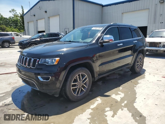 2020 Jeep Grand Cherokee Limited X z VIN 1C4RJEBG1LC265444, wystawiony jako Copart lot #57961765 z przebiegiem 108 090 mil mil oraz Szkoda całkowita • Salvage title. Historia ofert i sprzedaży dostępna na DreamBid. Obrazek 1.