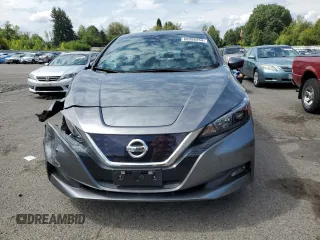 2021 Nissan LEAF SV with VIN 1N4AZ1CV0MC553409, listed as a Copart auction lot 68098454 with 23,080 mi miles and Salvage title. Bid and sale history available at DreamBid. Image 5.