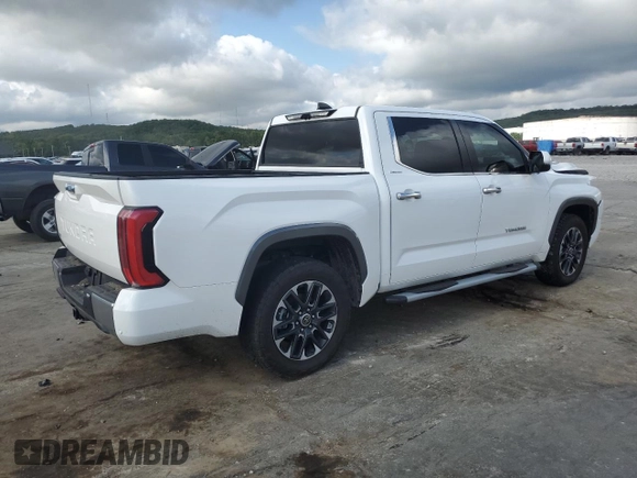 2023 Toyota Tundra Limited Hybrid with VIN 5TFJC5DB6PX039715, listed as a Copart auction lot 62089944 with 47,041 mi miles and Salvage title. Bid and sale history available at DreamBid. Image 3.