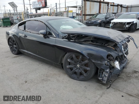 2006 Bentley Continental GT GT z VIN SCBCR63W36C037589, wystawiony jako Copart lot #54254175 z przebiegiem 61 791 mil mil oraz Czysty tytuł • Clean title. Historia ofert i sprzedaży dostępna na DreamBid. Obrazek 4.