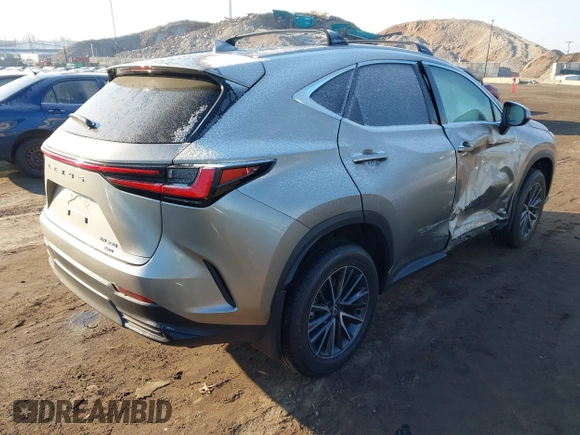 2024 Lexus NX with VIN 2T2AGCEZ7RC039708, listed as a IAAI auction lot 41343689 with 5,314 mi miles. Bid and sale history available at carsss.com. Image 4.