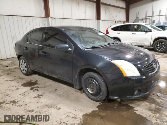 2008 Nissan Sentra S with VIN 3N1AB61E08L669849, listed as a Copart auction lot 43179785 with Not Provided miles and Salvage Title. Bid and sale history available at DreamBid. Image 4.