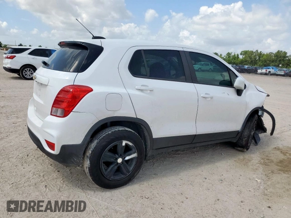 2020 Chevrolet Trax LS with VIN 3GNCJKSB6LL328414, listed as a Copart auction lot 60072925 with 55,844 mi miles and Salvage title. Bid and sale history available at DreamBid. Image 3.