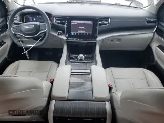 2023 Jeep Wagoneer Series II with VIN 1C4SJVBP0PS546311, listed as a Copart auction lot 55163665 with 23,576 mi miles and Salvage title. Bid and sale history available at DreamBid. Image 8.