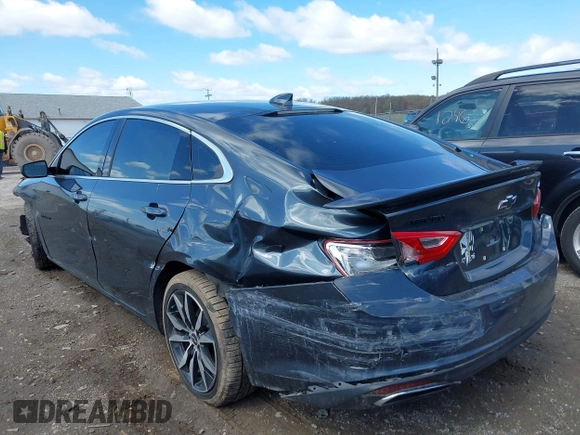 2020 Chevrolet Malibu RS with VIN 1G1ZG5ST4LF150971, listed as a IAAI auction lot 41987147 with 100,935 mi miles and . Bid and sale history available at DreamBid. Image 6.