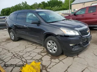 2017 Chevrolet Traverse LS with VIN 1GNKRFED0HJ310272, listed as a Copart auction lot 56943165 with Not provided miles and Salvage title. Bid and sale history available at DreamBid. Image 4.