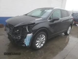 2016 Buick Envision Premium II with VIN LRBFXFSX5GD245462, listed as a Copart auction lot 80912174 with 59,457 mi miles and Salvage Title. Bid and sale history available at carsss.com. Image 1.