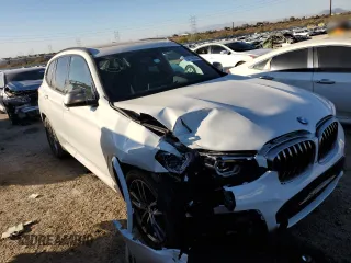 2020 BMW X3 M40i with VIN 5UXTY9C04LLE60336, listed as a Copart auction lot 84766364 with 17,412 mi miles and Salvage Title. Bid and sale history available at DreamBid. Image 4.