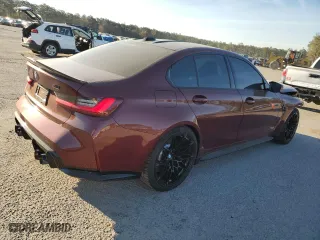 2023 BMW M3 Competition xDrive with VIN WBS43AY01PFP95661, listed as a Copart auction lot 49840935 with 14,931 mi miles and Salvage Title. Bid and sale history available at carsss.com. Image 3.