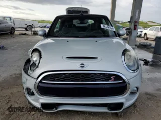 2017 MINI Convertible Cooper S with VIN WMWWG9C55H3C80705, listed as a Copart auction lot 76118554 with 39,605 mi miles and Salvage Title. Bid and sale history available at carsss.com. Image 5.
