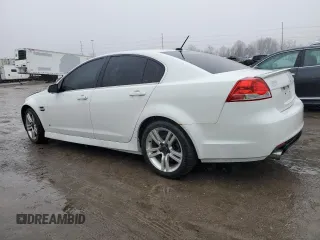 2009 Pontiac G8 with VIN 6G2ER57779L153098, listed as a Copart auction lot 43586215 with 136,321 mi miles and Salvage Title. Bid and sale history available at carsss.com. Image 2.