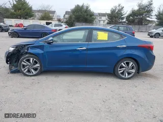 2014 Hyundai Elantra SE with VIN KMHDH4AEXEU039606, listed as a IAAI auction lot 41726852 with 43,717 mi miles. Bid and sale history available at carsss.com. Image 14.